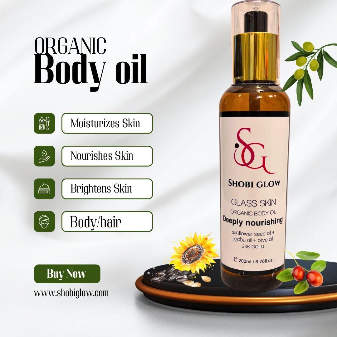 Glass Skin organic Body Oil