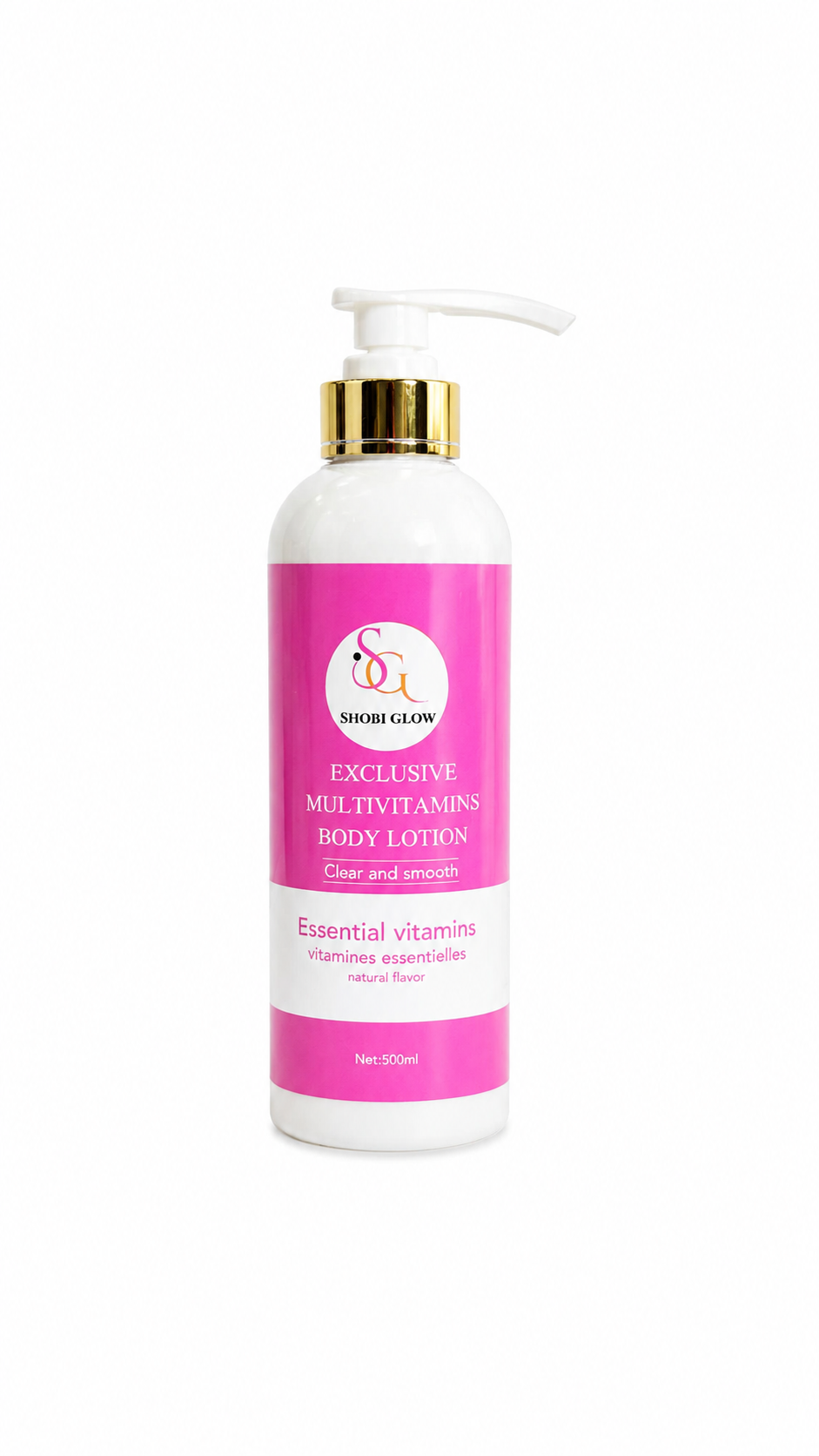 Loción corporal multivitamínica
