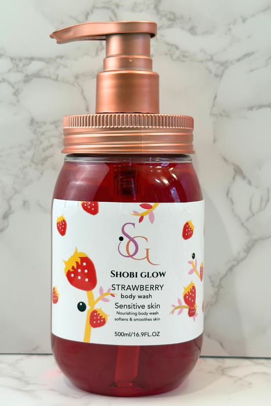 Strawberry body wash 500ML/16.9oz