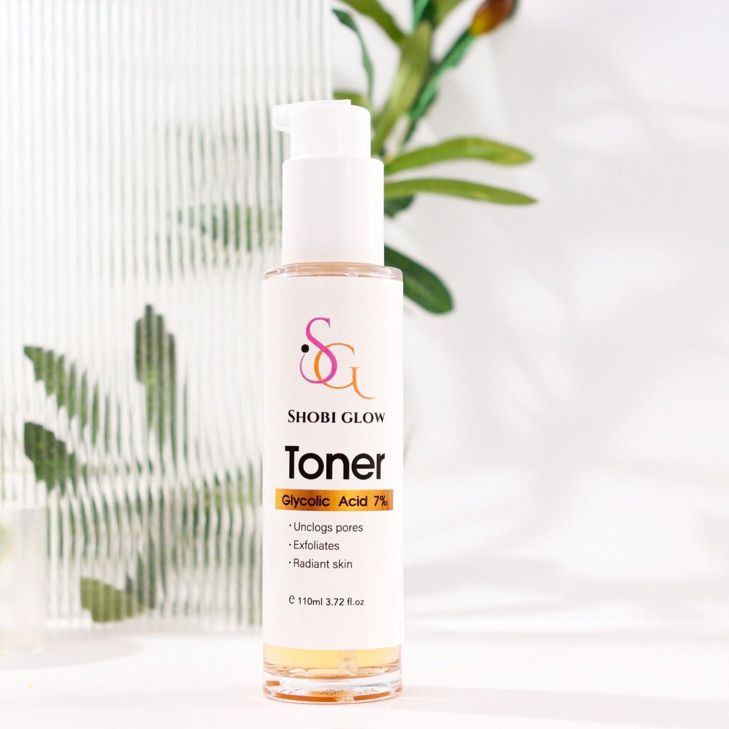 Glycolic Acid 7% Exfoliating Face Brightening Toner- 110ML(3.72floz)
