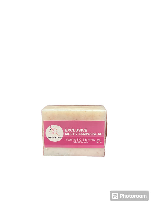 Multivitamins anti-oxidant soap