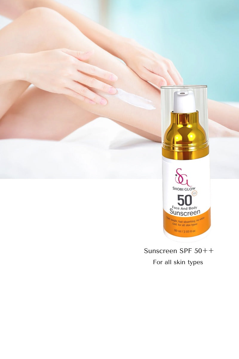 Face & Body Sunscreen SPF 50+ (60ml)