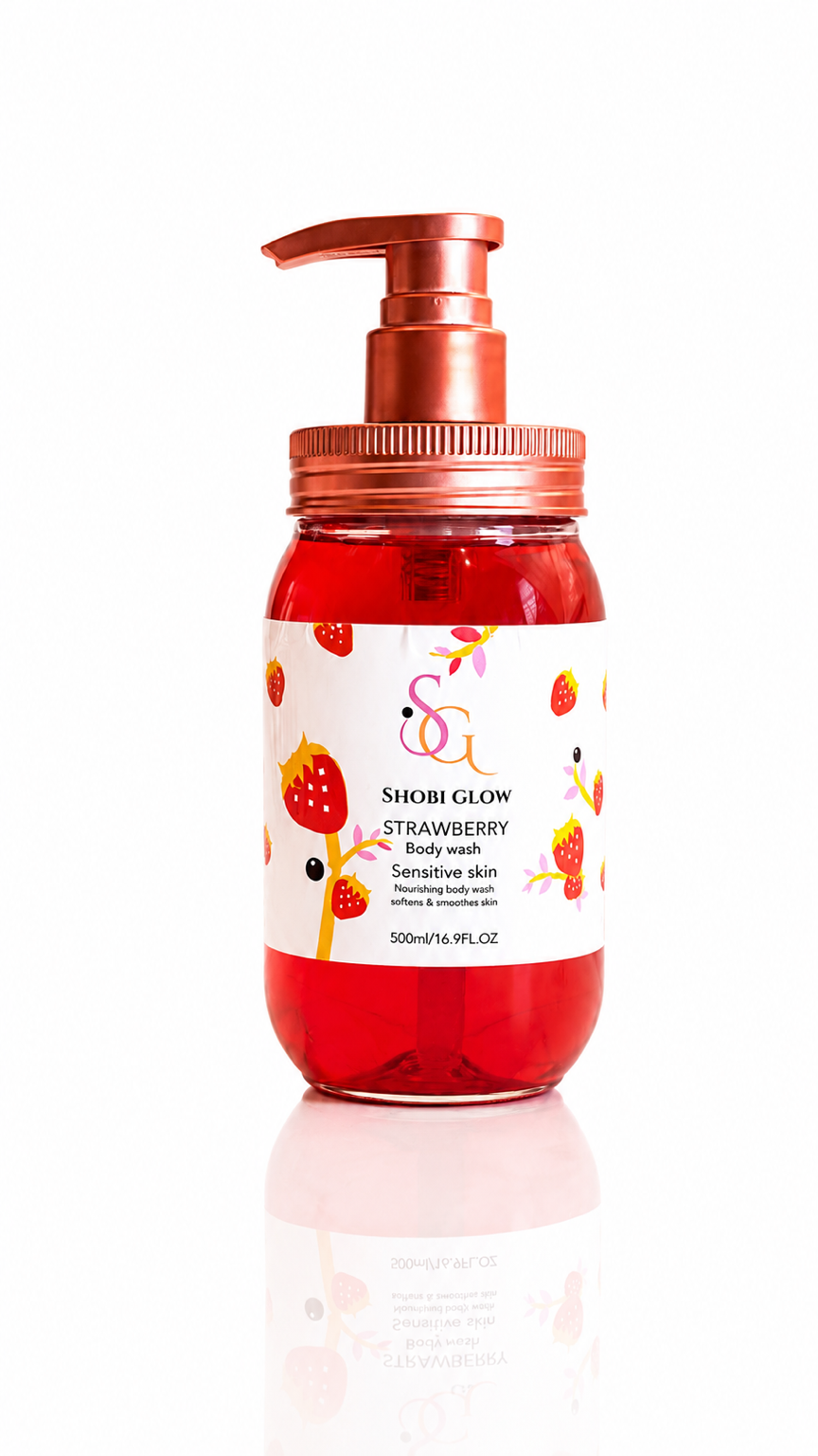 Strawberry Body Wash 500ML/16.9oz