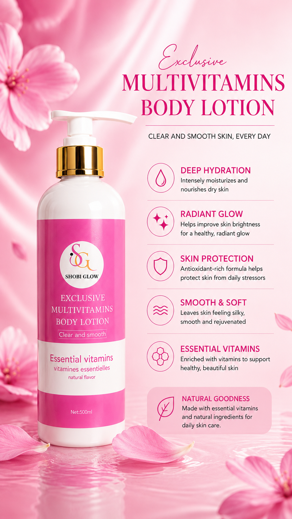 Exclusive Multivitamins Body Lotion