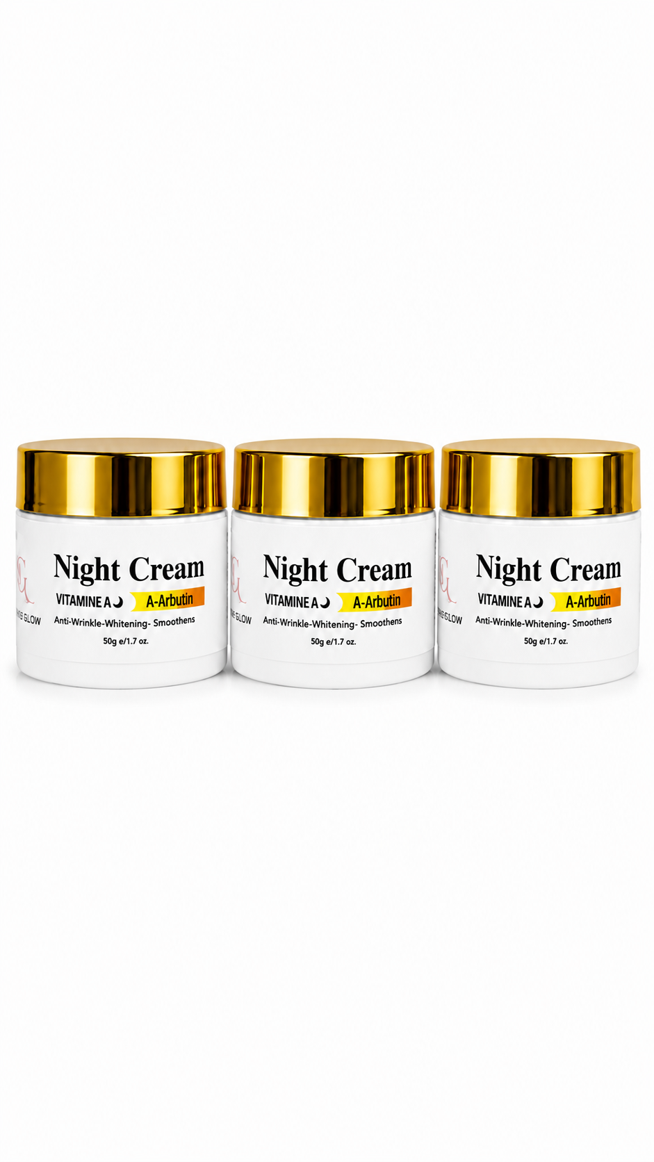 Intense Night Face Cream - 3 piece set