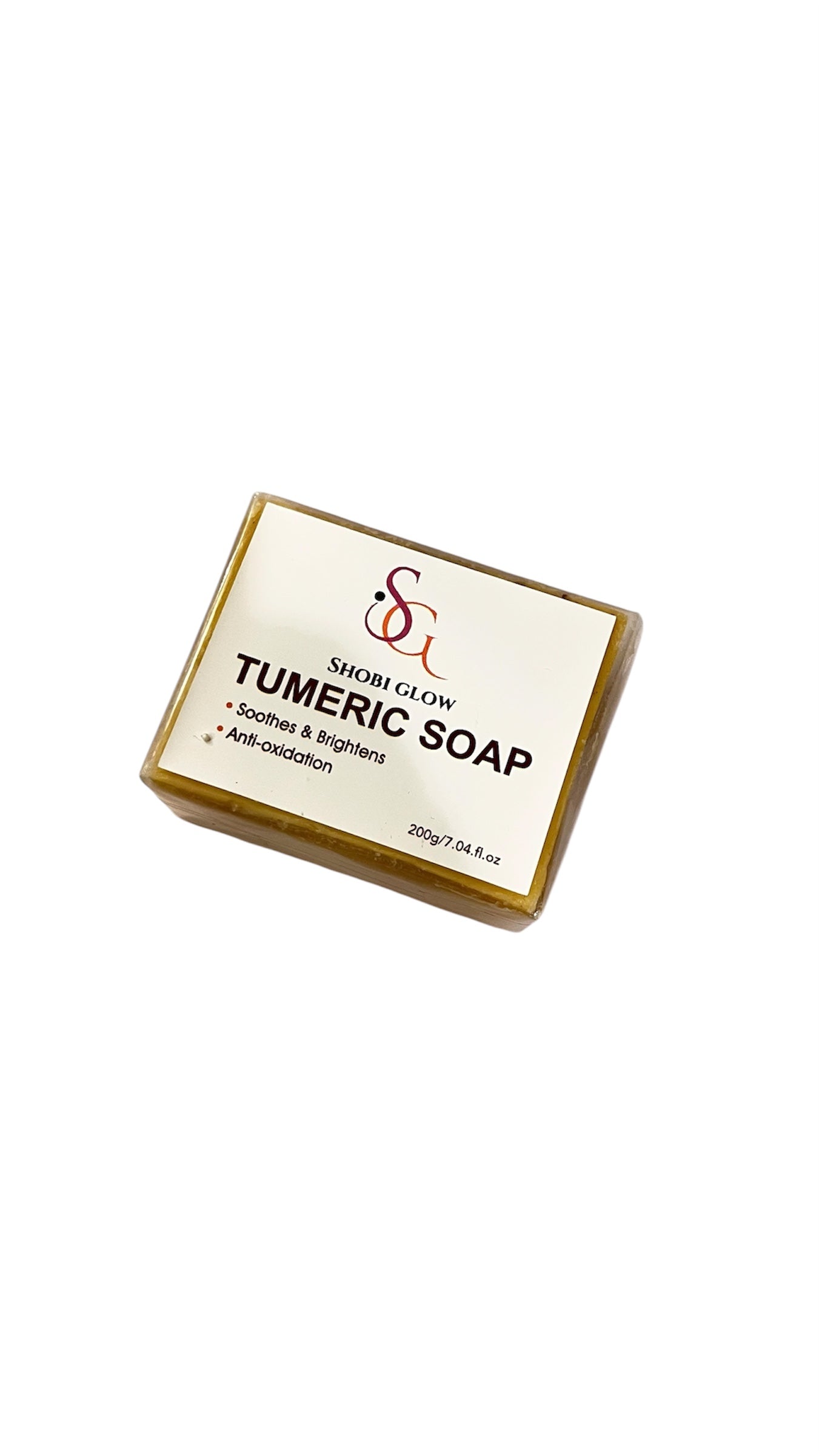 Jabón exfoliante de cúrcuma con "Vit C" 200g