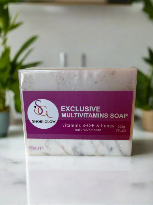Multivitamins anti-oxidant soap