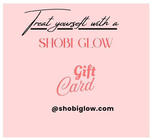Shobi Glow gift card