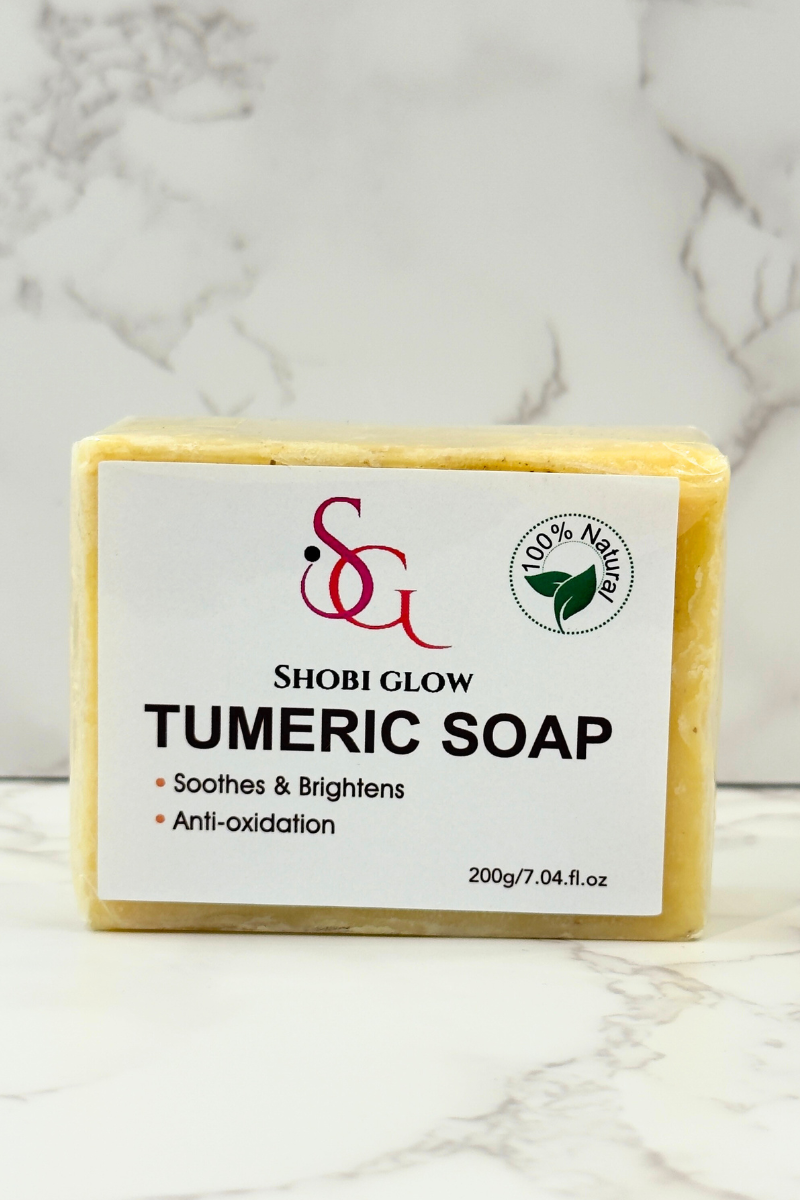 Exfoliating turmeric soap- 200g(7.04oz)