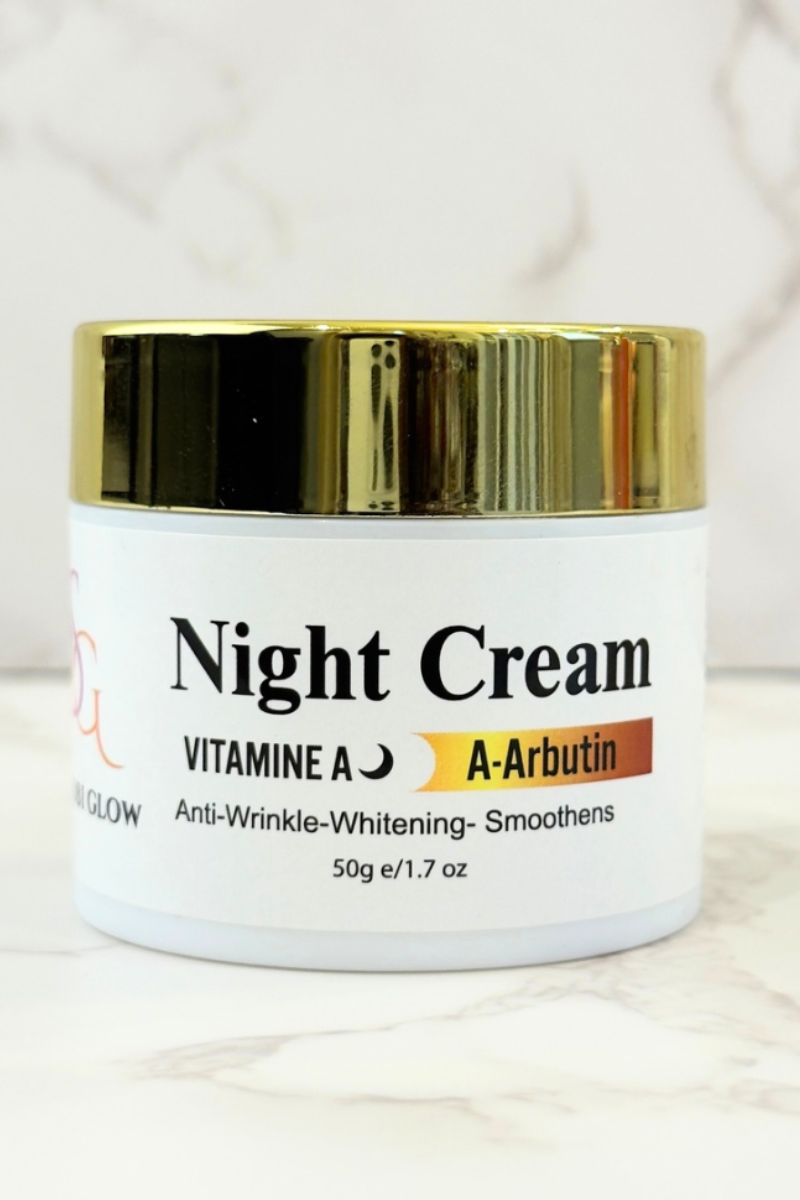 Intense night face cream