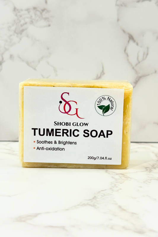 Exfoliating turmeric soap- 200g(7.04oz)