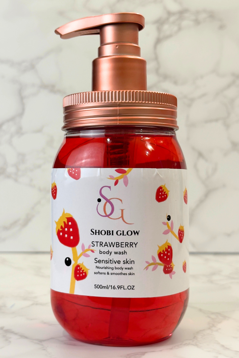 Strawberry body wash 500ML/16.9oz